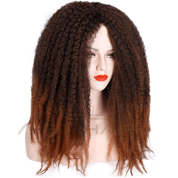 Aisi Hair Afro Kinky Curly Braiding Hair Wigs Dreadlock Braids Wigs Marley braiding Wigs for African American