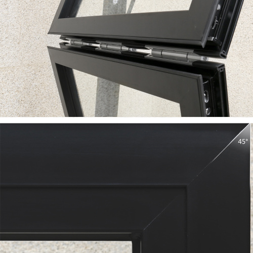 Aluminum Alloy Hurricane Impact Folding Windows