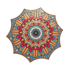 Hot New Custom Sublimation Irregular Ceramic Spot UV Coasters for Home