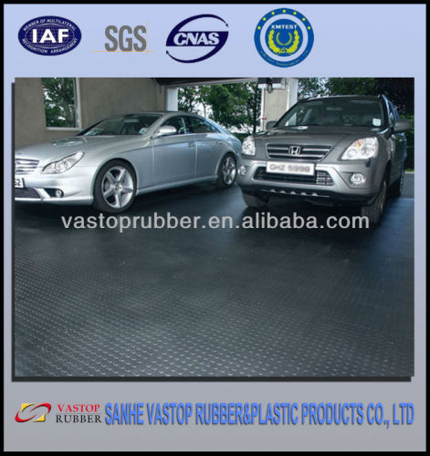 garage rubber flooring mat