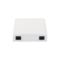 FTTH 86*86 Face Plate terminal box for telecommunication