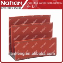 NAHAM Fashional PVC Leather Desk Mail Holder/Letter Rack