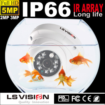 LS VISION waterproof ip66 smart ir ip cam tf card slot