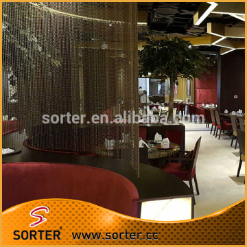 High quality metal beaded ball chain curtain (ISO9001:2008)