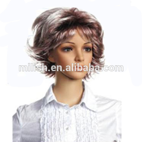 MPW-0449 halloween carnival 80s rock star short women party wigs