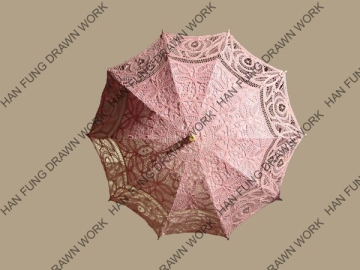 Light Pink Lace Parasols - Handmade Parasols
