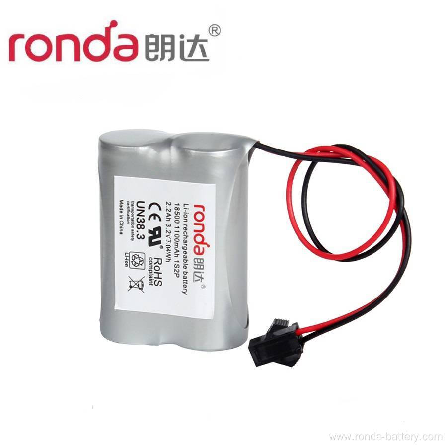 Emergency Light IFR18500 3.2V 2.2Ah LiFePO4 Battery