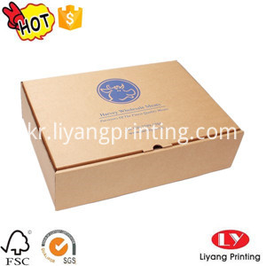 kraft folding box