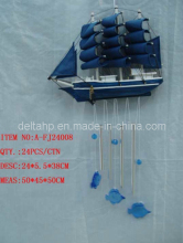 Wood Ship Design Chimes Craft Kit (DTA-FJ24008)