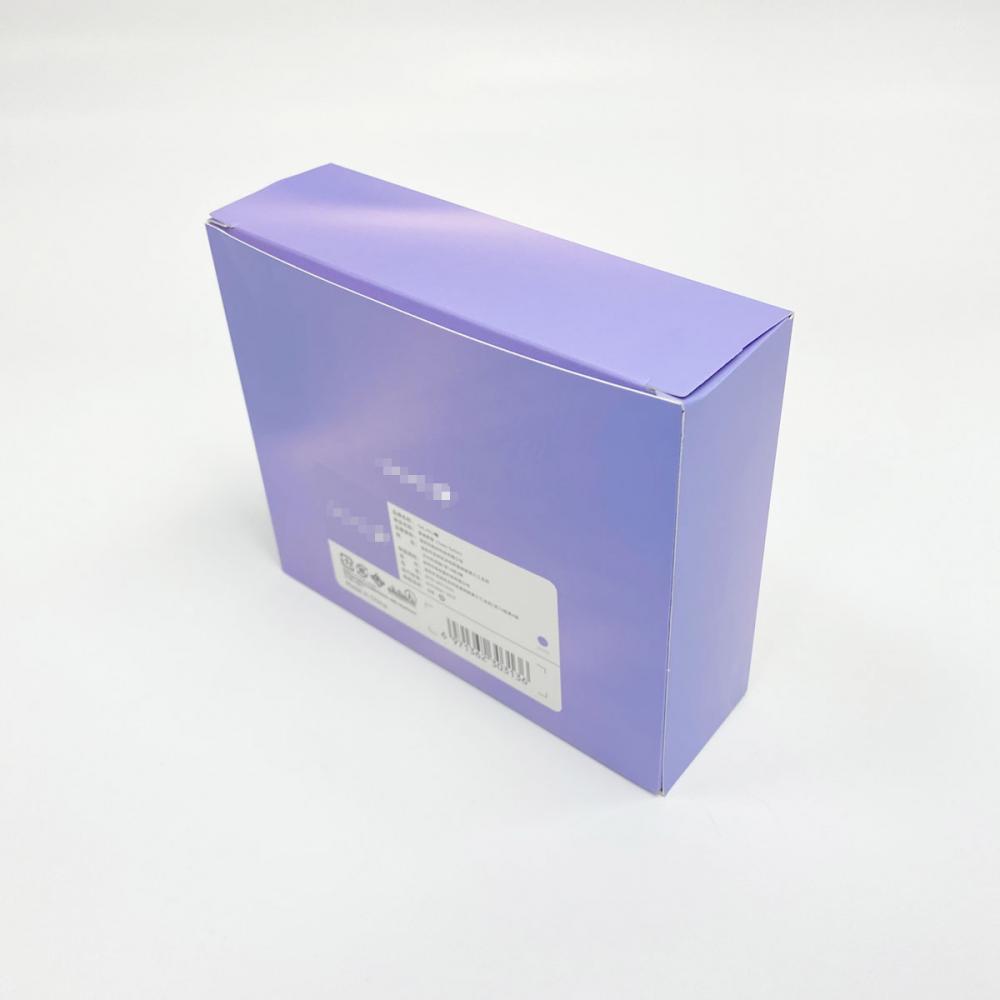 Μοβ κουτί συσκευασίας προϊόντων σεξ