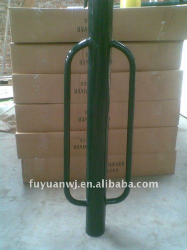 factory steel t hand fence post drivers for sale