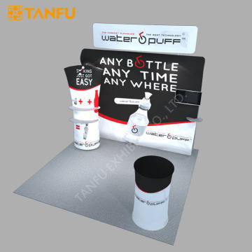 Popup Display Fabric Booth for Trade Show