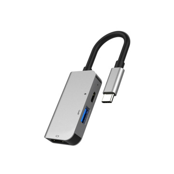 Nieuwe 3 IN 1 USB-C HUB naar HDMI