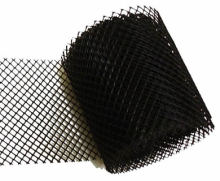 Plastic gutter mesh
