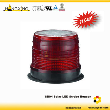 SB04 Magnetic LED Solar Flashing Warning Beacon