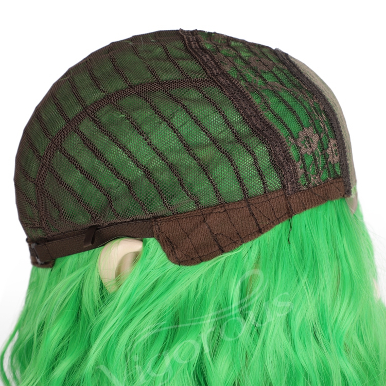 Glueless Cosplay For Women Pre Plucked Hot Selling Heat Resistant Short Under $20 Curly Lace Front Synthetic Hair Wigs