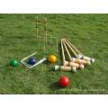 Eastommy Novo produto ao ar livre para seis jogadores Croquet Set