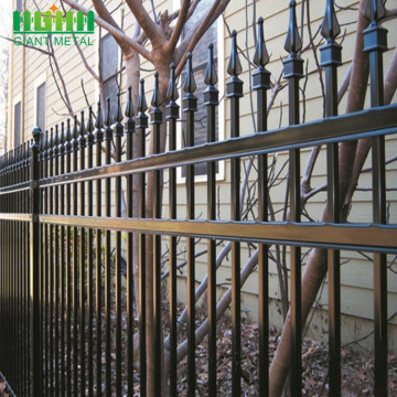 Zink Staal PVC Gecoat Smeedijzer Picket Fence