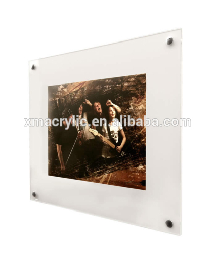 wall hanging plexiglass photo frames with screw