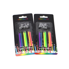 Colored Flame Alluminum Tealight Candle