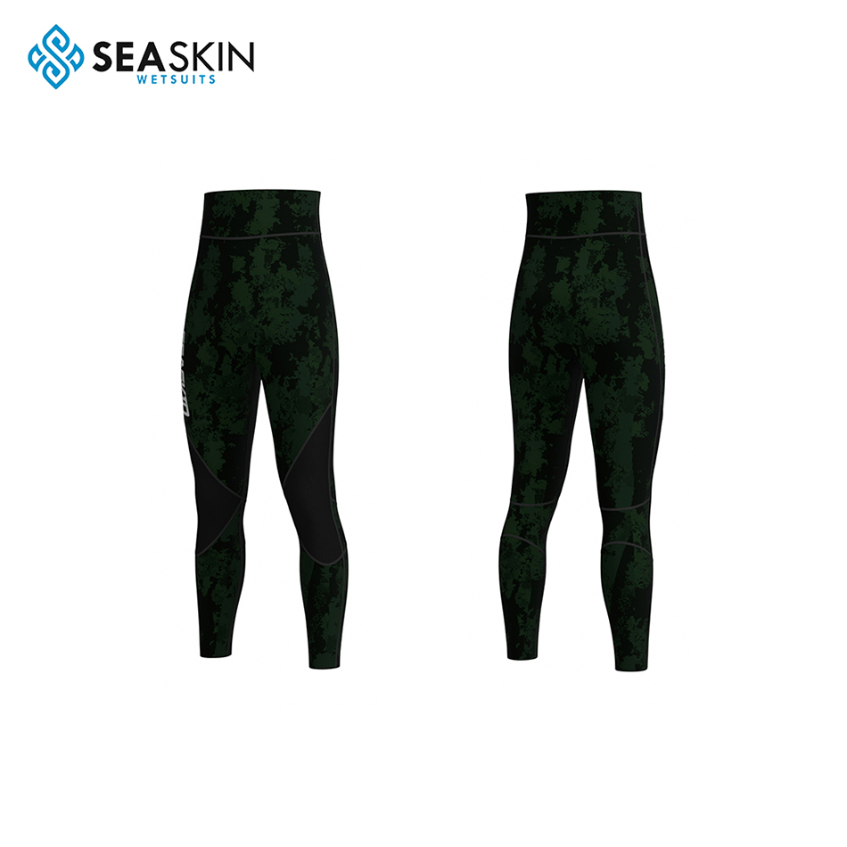 Seackin Camouflage Diving Spearfishing Surfing Wetsuit Pants