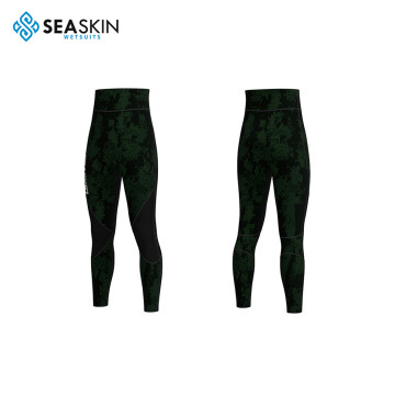 Seaskin Camouflage Diving Spearfishing Surfing Wetsuit กางเกง