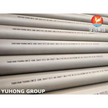 ASTM B407 UNS N08811 Nickel Alloy Seamless Pipe