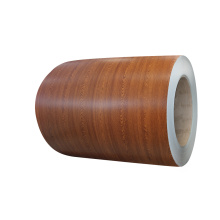 Wood pattern prepainted steel coil