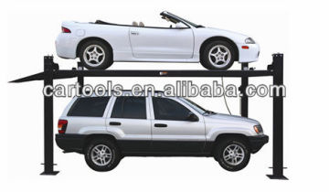 Portable garage auto vehicle parking lift