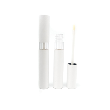 White Cardboard Kraft Paper Cosmetics Mascara Packaging Tube
