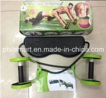 Revoflex Xtreme Abdominal Trainer Exercise Power Ab Wheels