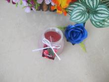 230g Smokless Frosted Glass Candle