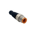 B Code 5Pin Profibus M12 Terminal Resistance Connector