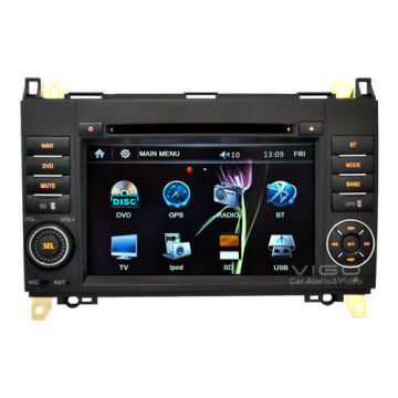 7'' Touch Screen Mercedes Benz Sat Nav Dvd With Usb Port