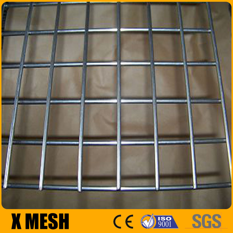 PVC coated 8 gauge welded wire mesh for Gabion basket