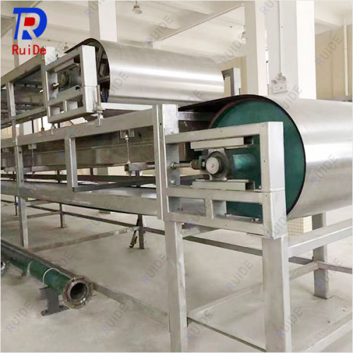 Sulfur flaking machine