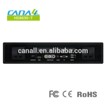 desk top single HDMI connection HD8630-T hotel intelligent control panel