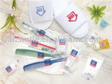 Hotel amenities set