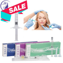 hyaluronic-acid lip filler needle injection