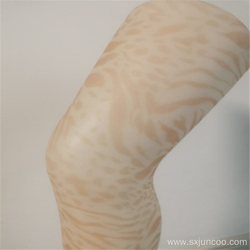 Sexy Leopard Grain Print Women Body Shaper Stockings