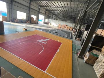 Enlio Wholesale portable basketball court sports flooring