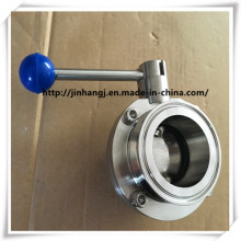Sanitary Stainless Steel Clamp Butterfly Valve