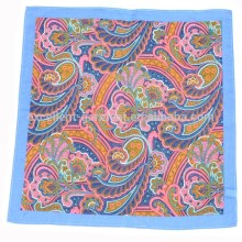 paisley design 100% cotton printed hanky