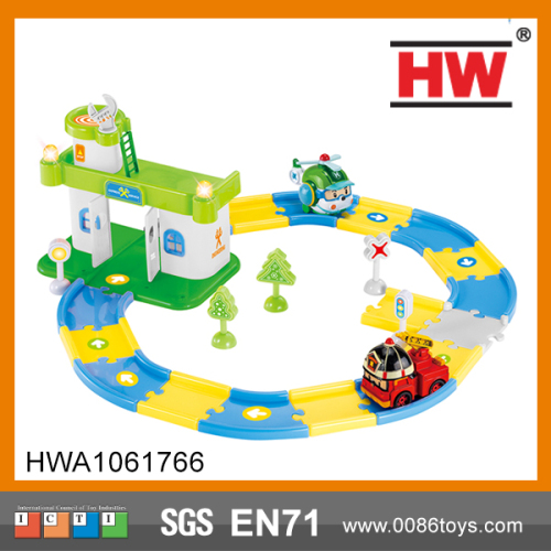 F/W Airport Railway Station Garage Play Set