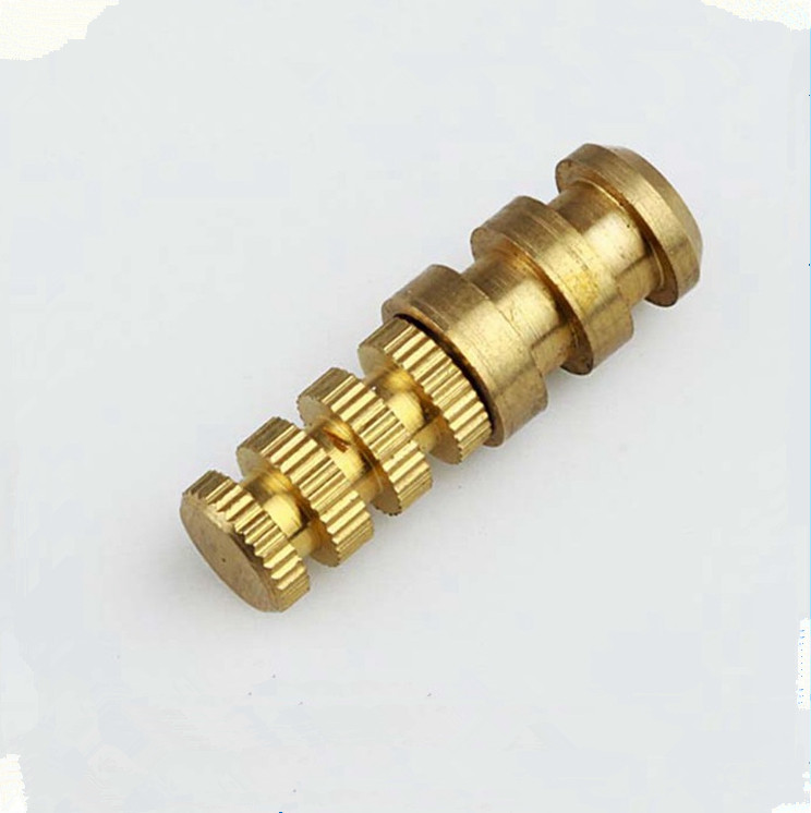 CNC lathe  knurled nuts machined parts