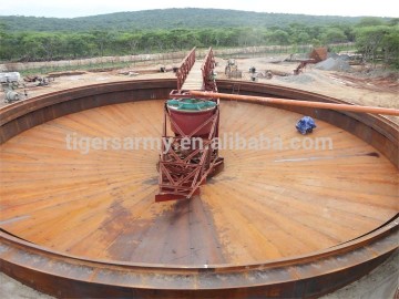 Slug thickener machine for dewatering