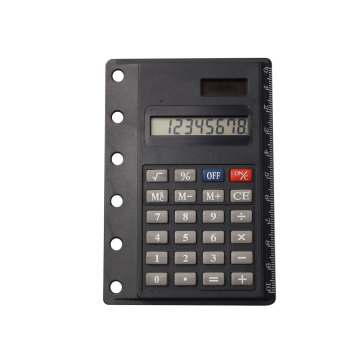 8 Digital Pocket Notebook Card Calculator with Ruler