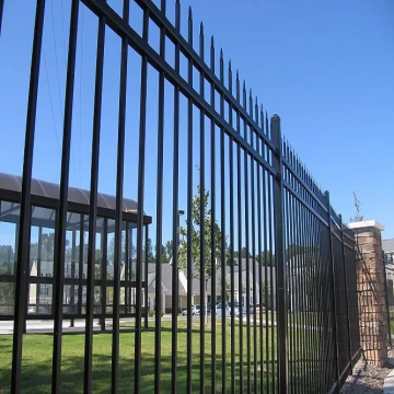 Profusion Welded Ornamental Steel Fence by Montage Fence & Gates