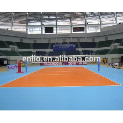 Enlio / Suelo deportivo interior / Superficie sintética de voleibol / Alfombra