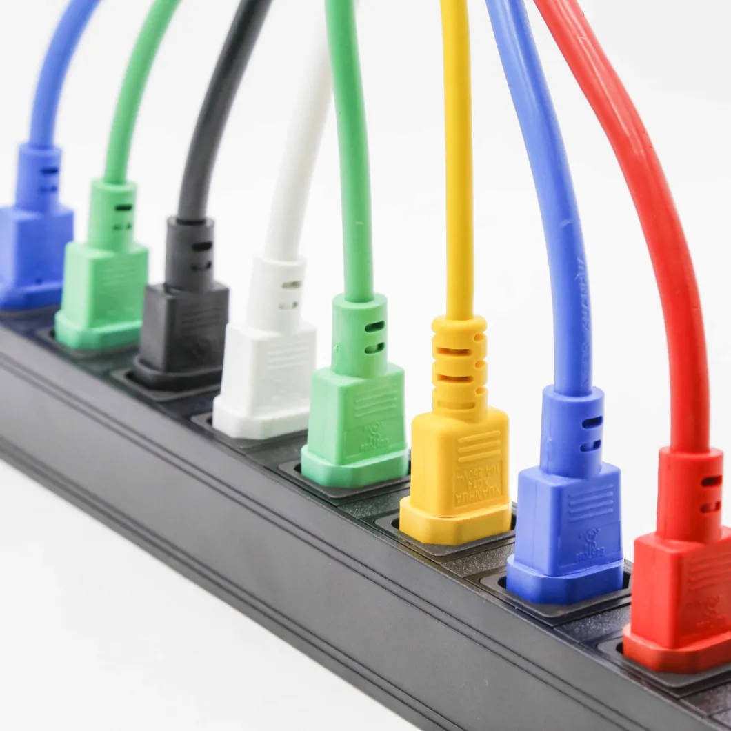 IEC60320 C13 Outlet Network Cabinet Used PDU Socket